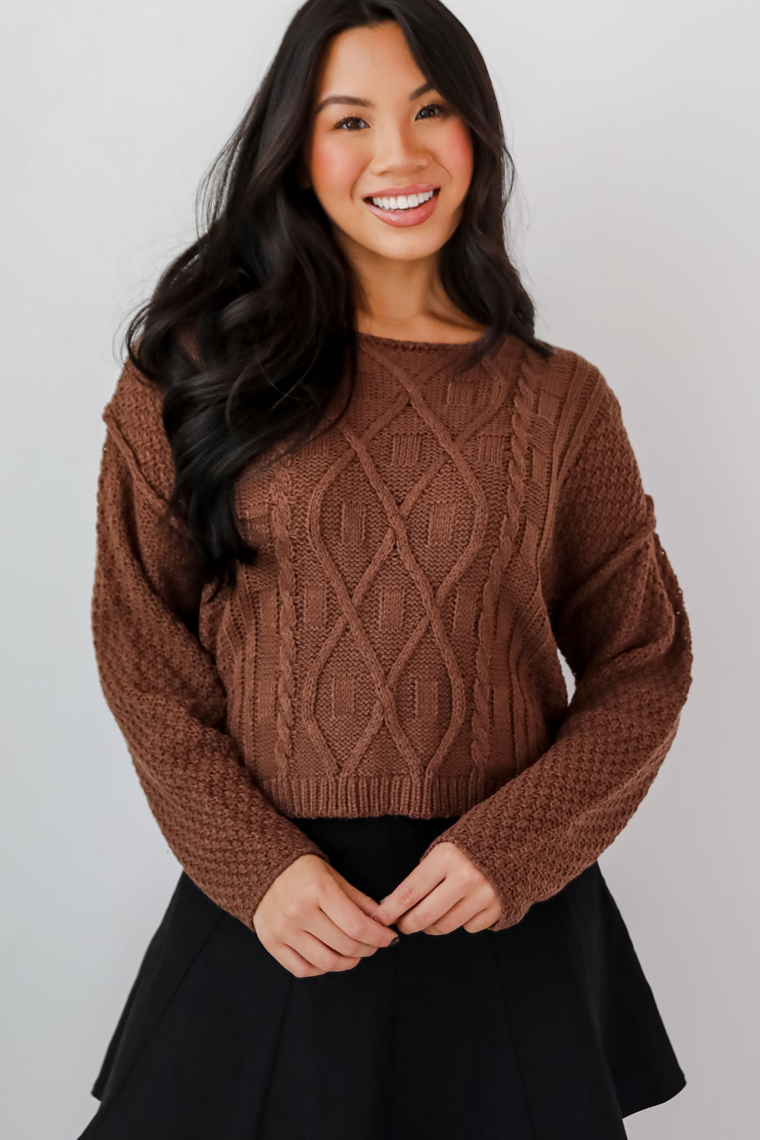 Exceptional Coziness Cable Knit Sweater