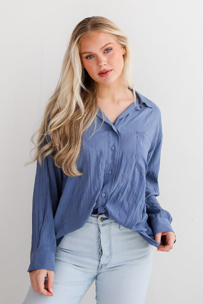 Obviously Perfect Button-Up Blouse