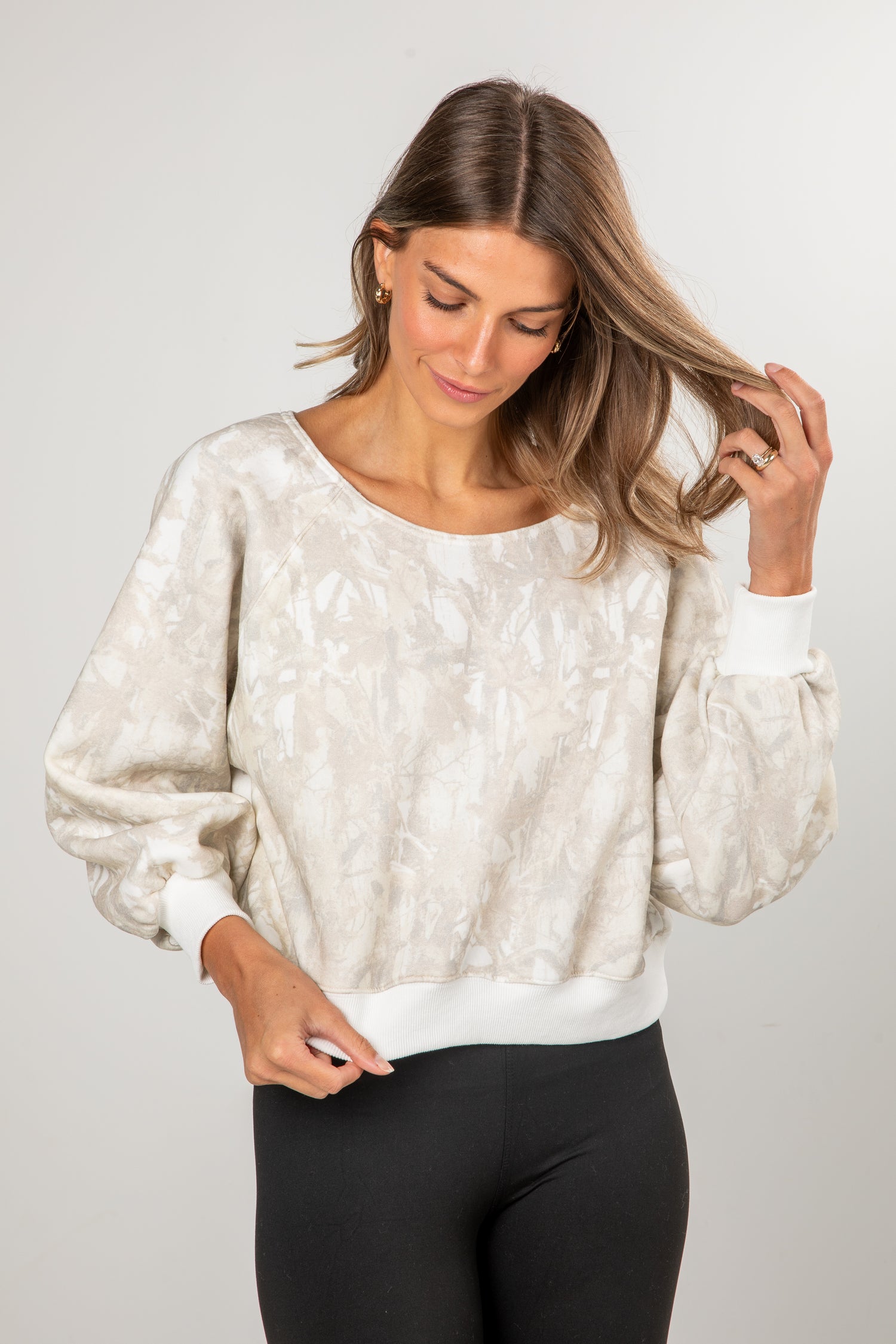 Woodland Whisper Camo Pullover