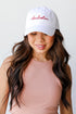 Charleston Script Embroidered Hat