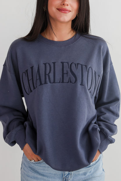 Charleston Embroidered Sweatshirt