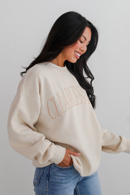 Charleston Embroidered Sweatshirt