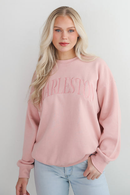 Charleston Embroidered Sweatshirt