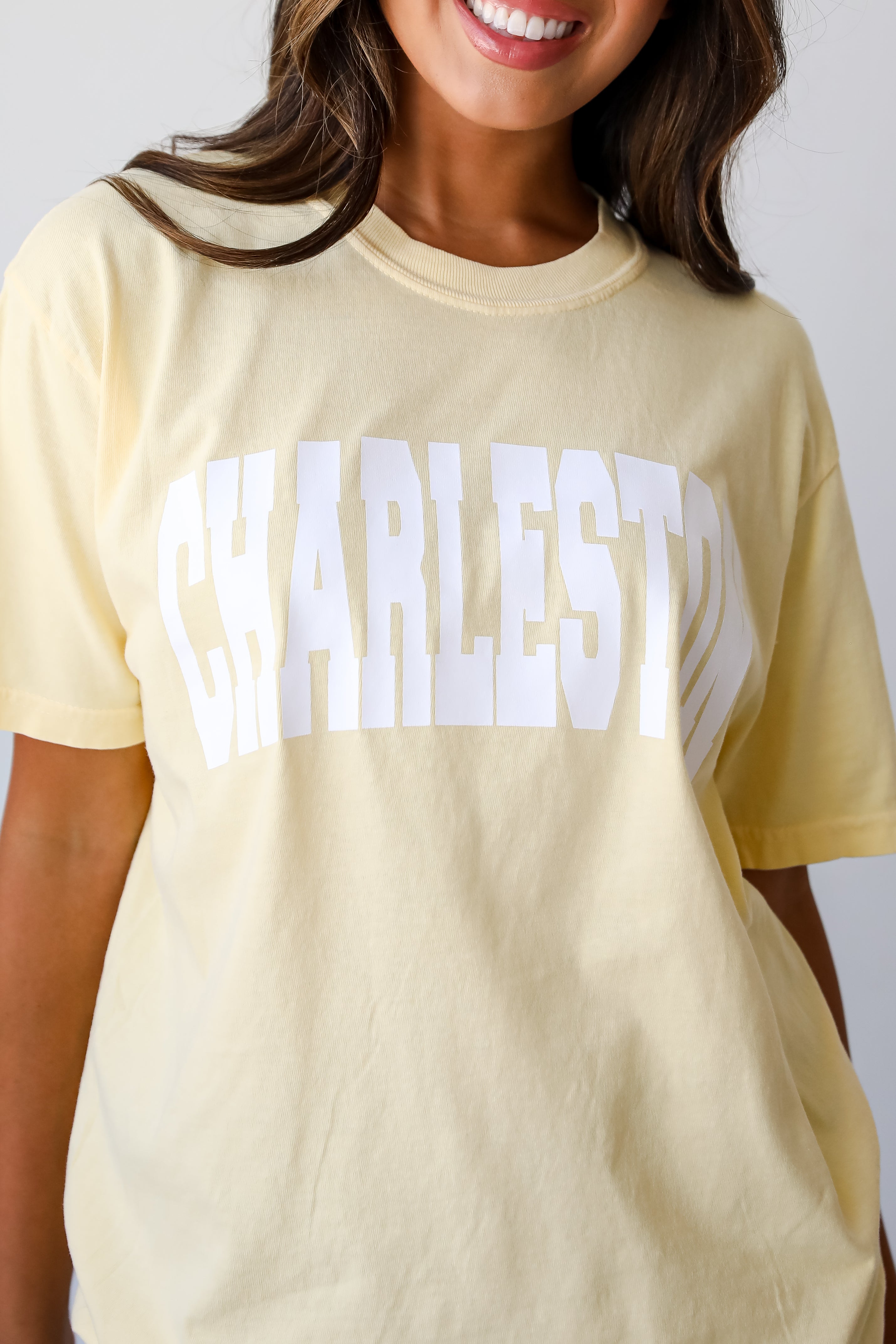 Yellow Charleston Tee