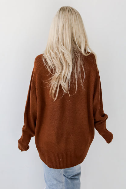 Notably Cozy Turtleneck Oversized Sweater