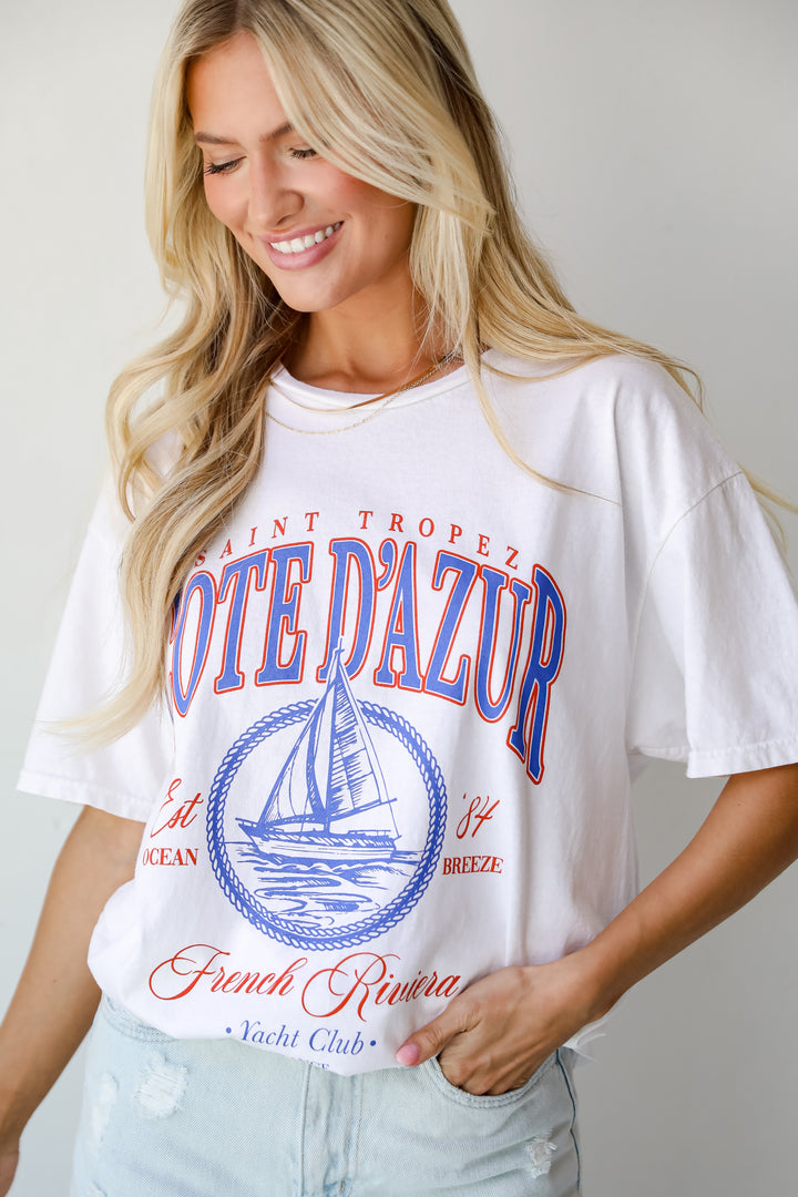 Saint Tropez Cote D'Azur Graphic Tee