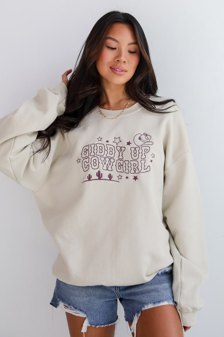 Giddy Up Cowgirl Sweatshirt