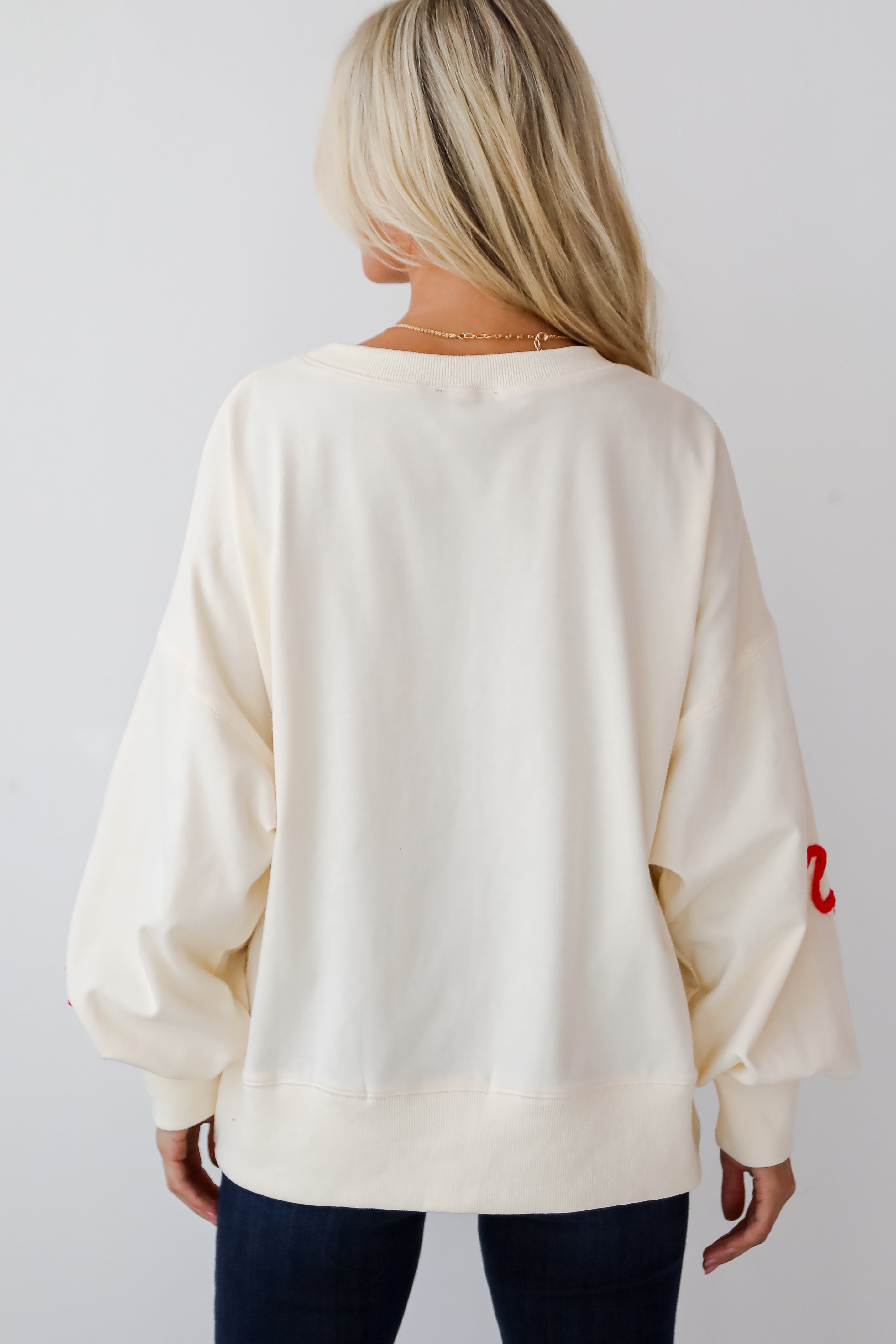 Cream Merry Pullover