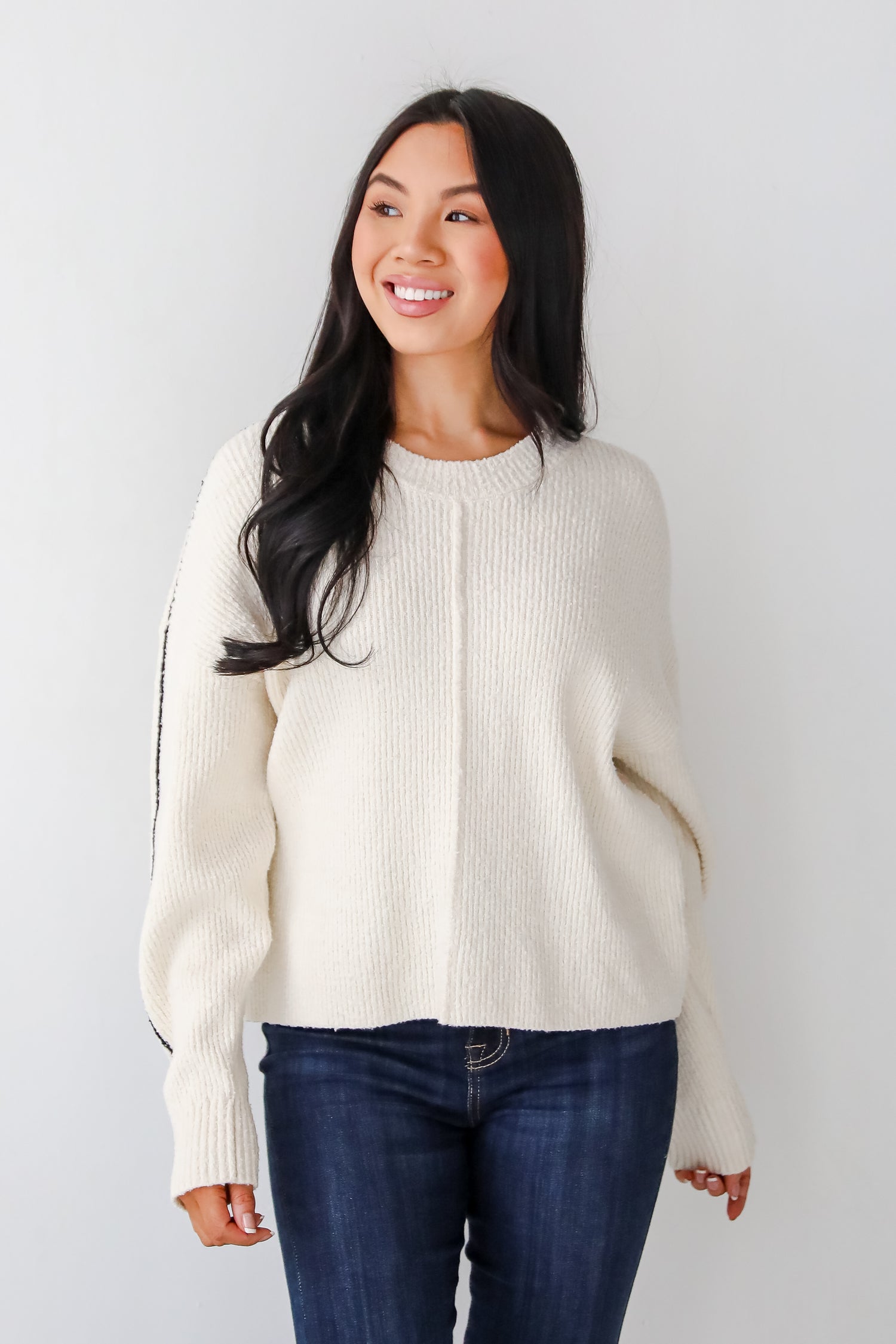 Charismatic Sense Cream Sweater