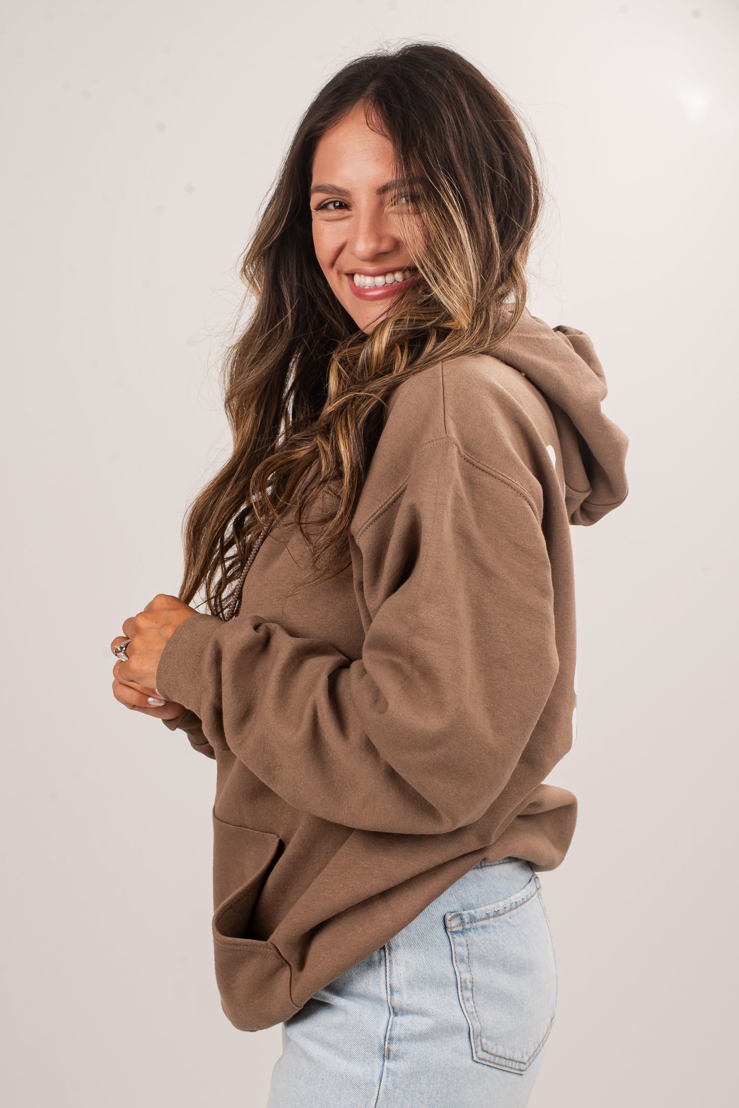 Brown Love Like Jesus Hoodie