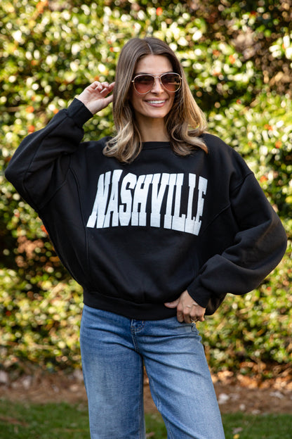 Nashville Black Sweatshirt