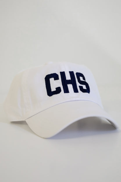 White CHS Embroidered Hat