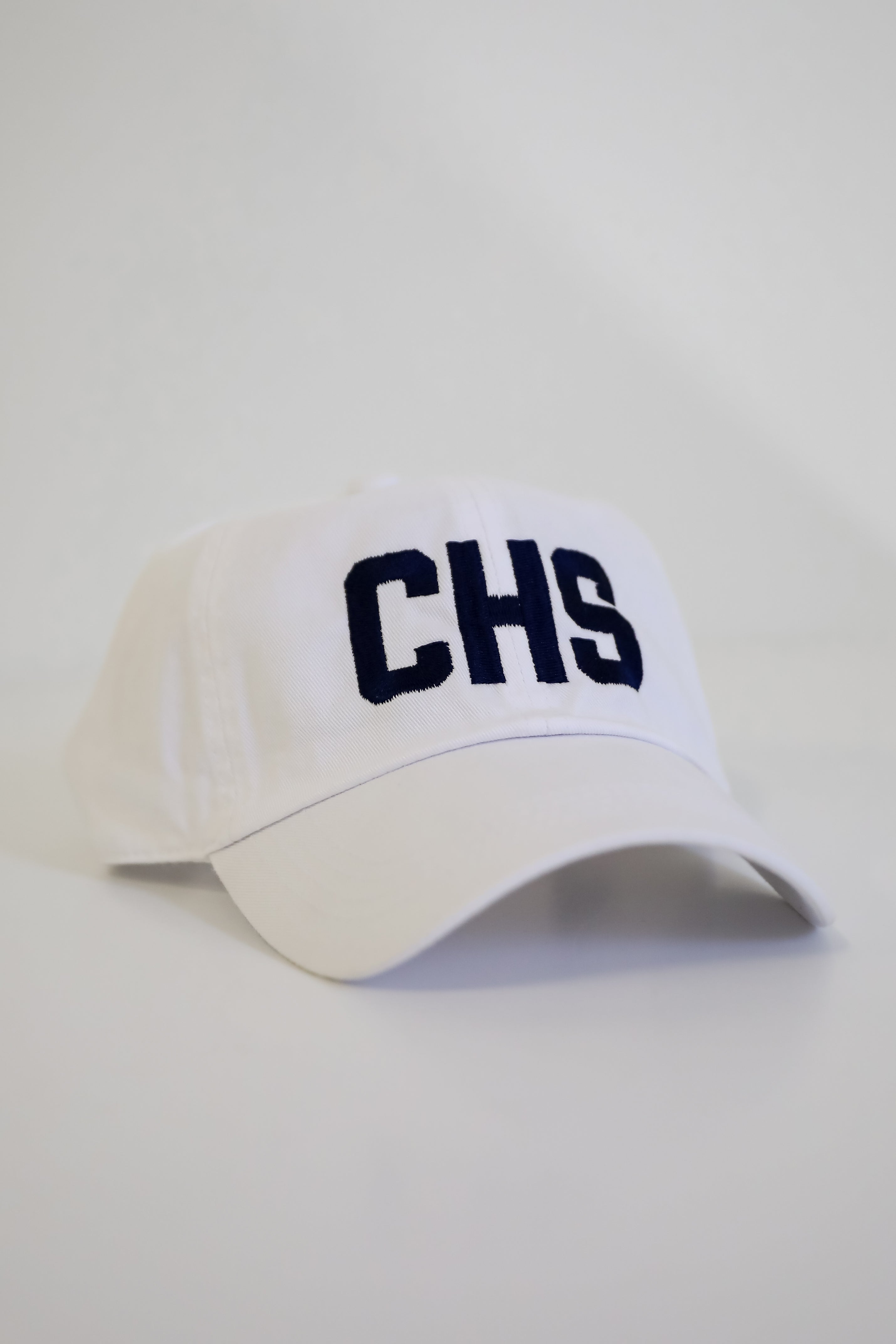 White CHS Embroidered Hat
