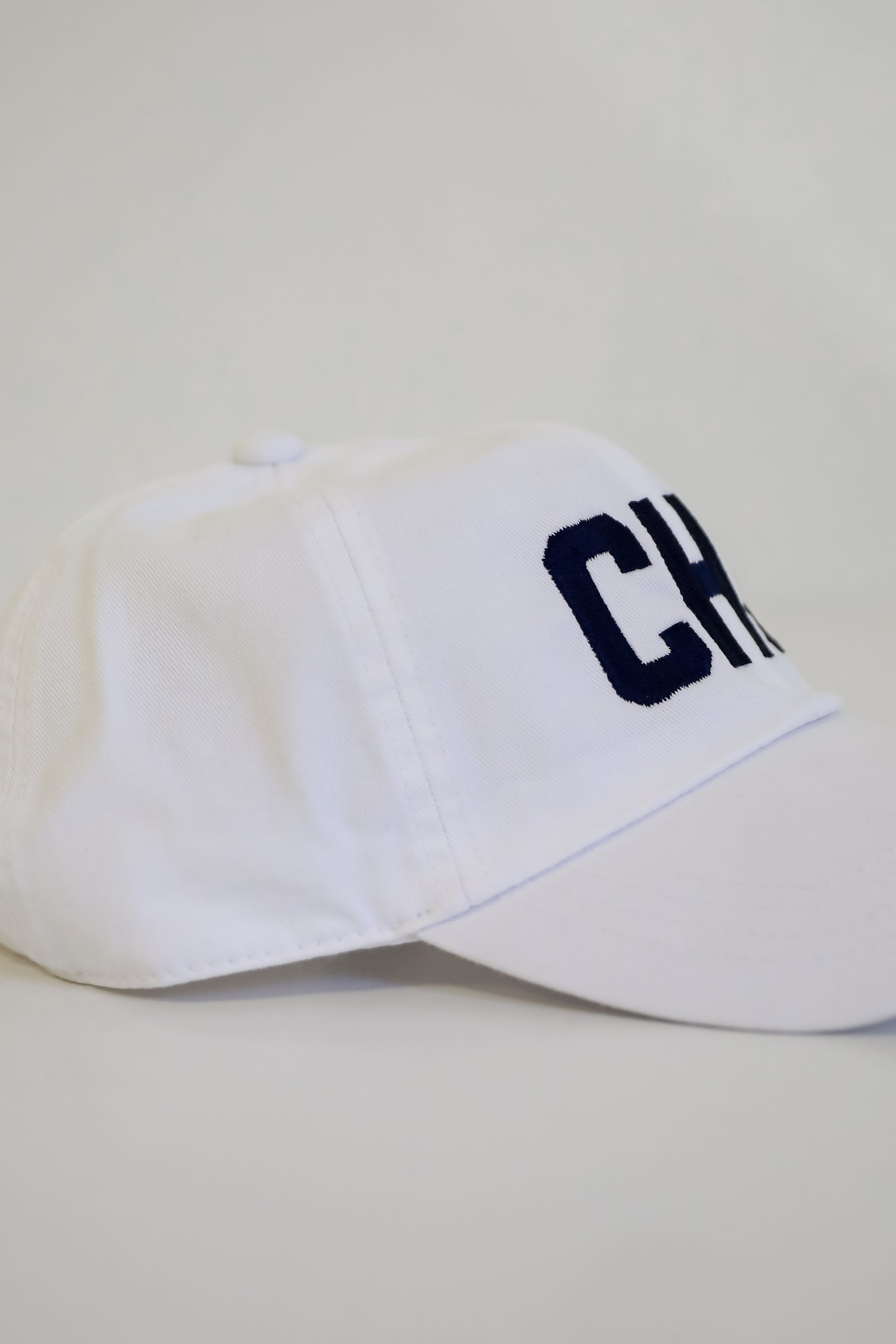 White CHS Embroidered Hat