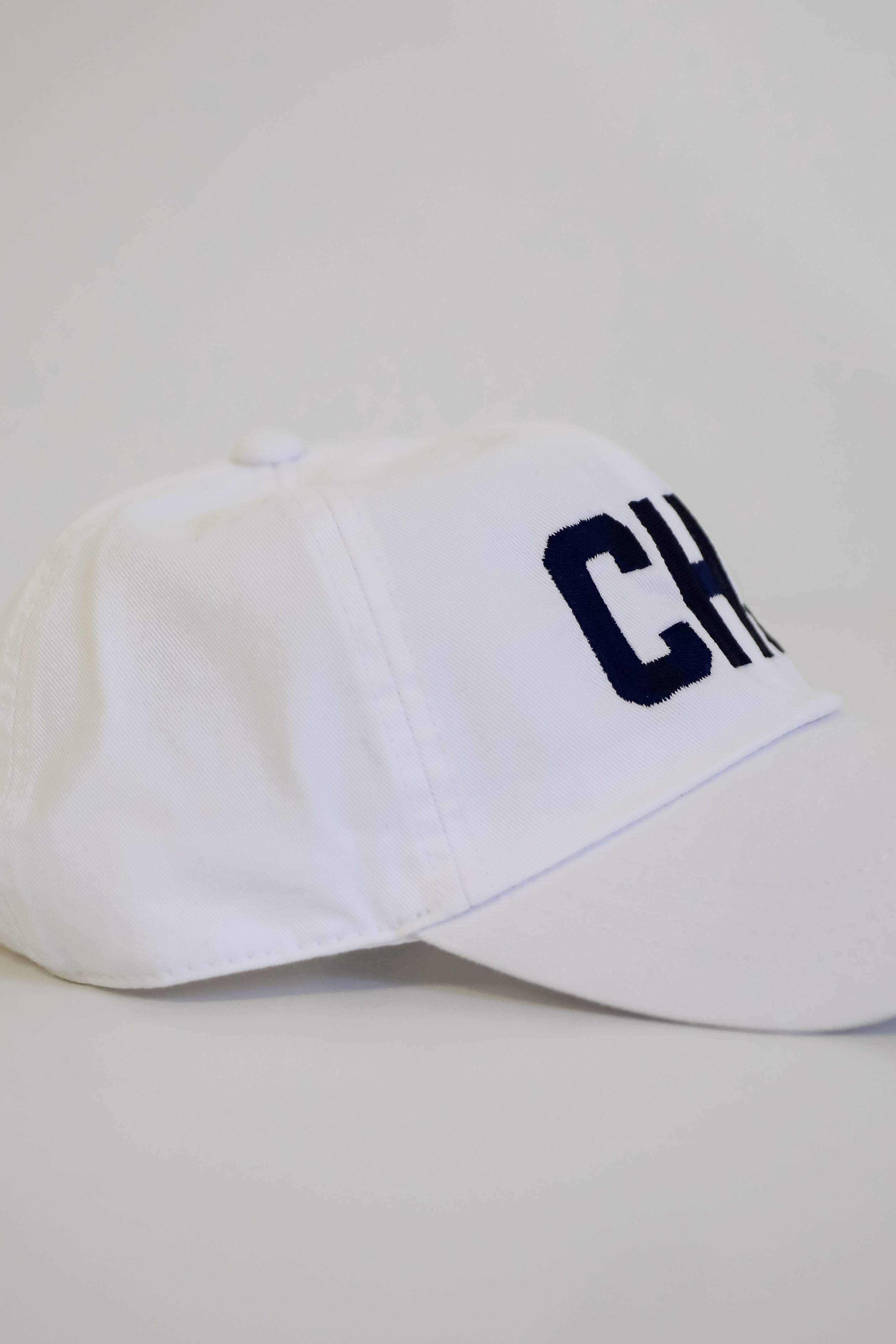 White CHS Embroidered Hat