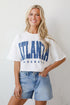 Atlanta Baseball Cropped Tee