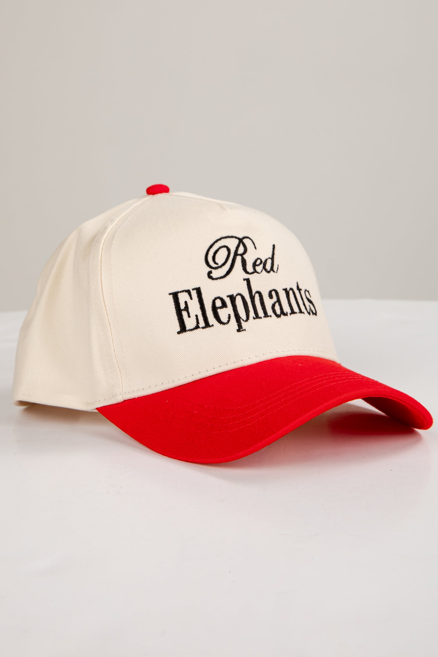 Baseball cap with &