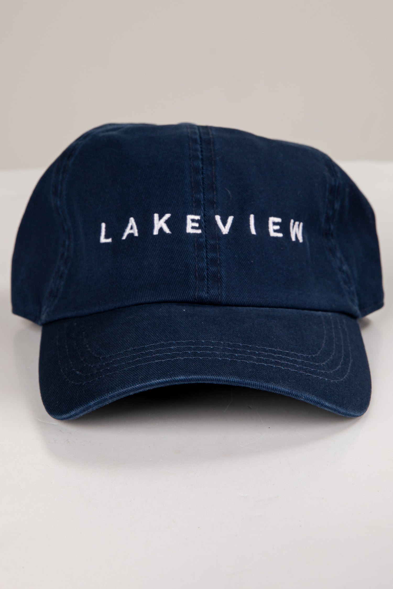 Navy blue cap with &
