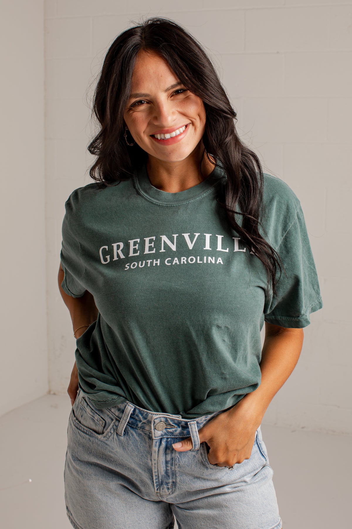 Hunter Green Greenville South Carolina Tee