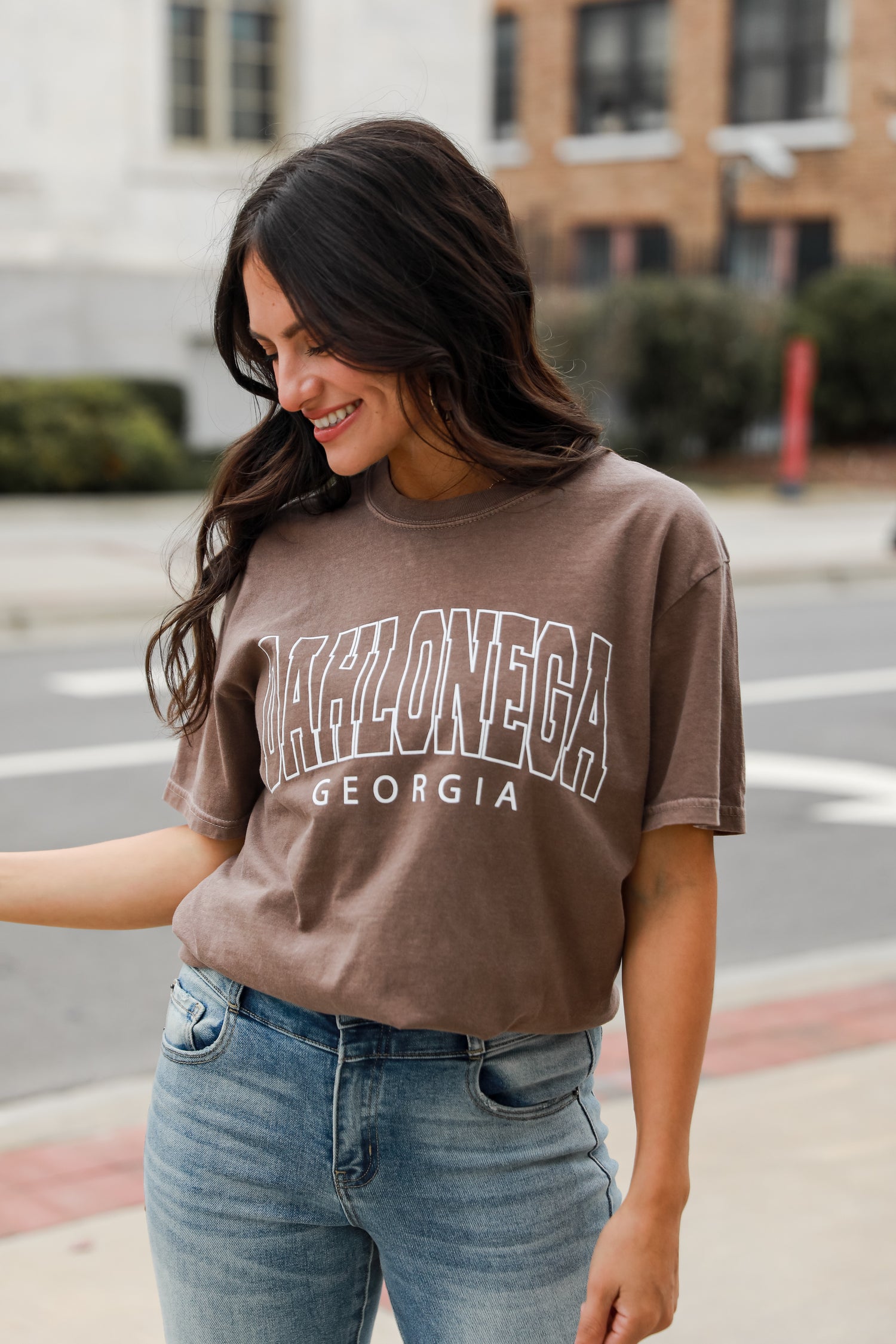 Brown Dahlonega Georgia Tee