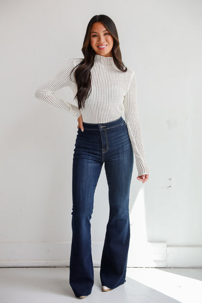 Lola Dark Wash Flare Jeans