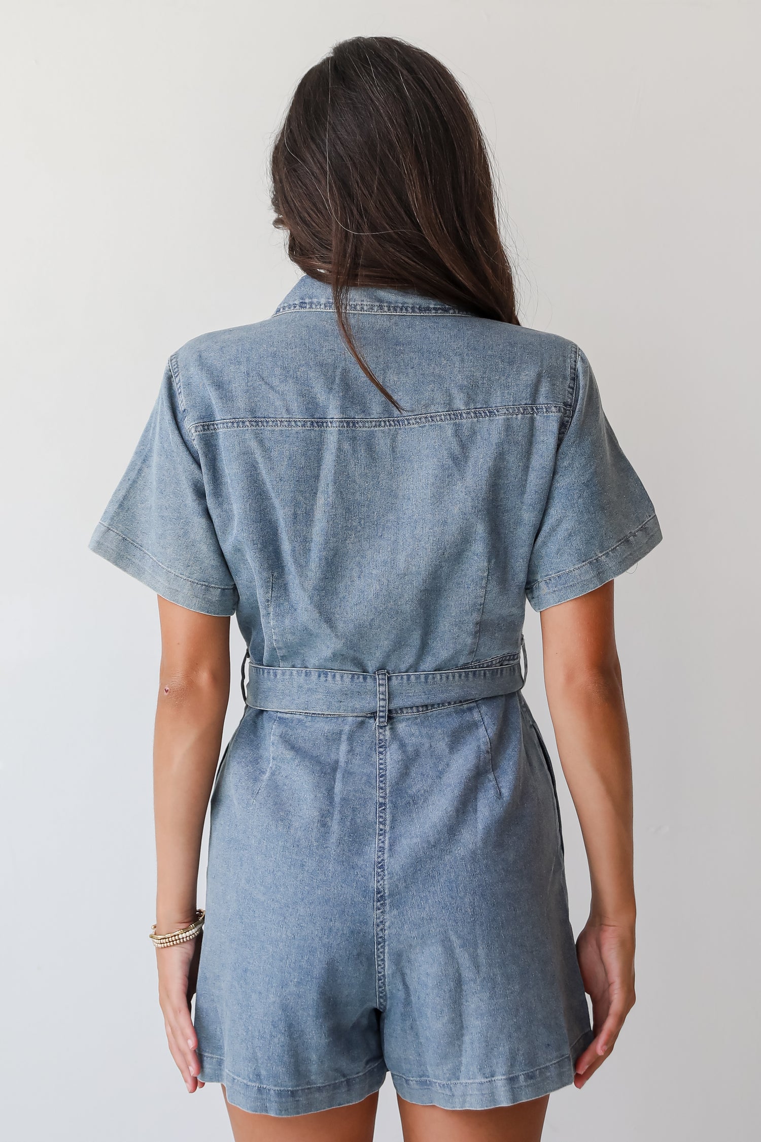 Amazing Perfection Denim Romper