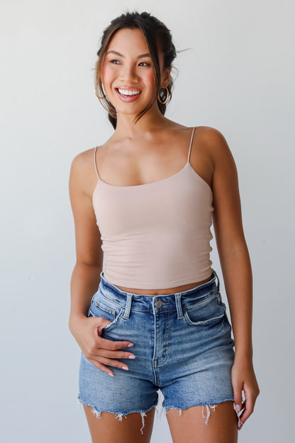 Gabby Medium Wash Denim Shorts