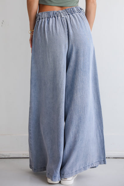 Trendsetting Option Denim Wide Leg Pants