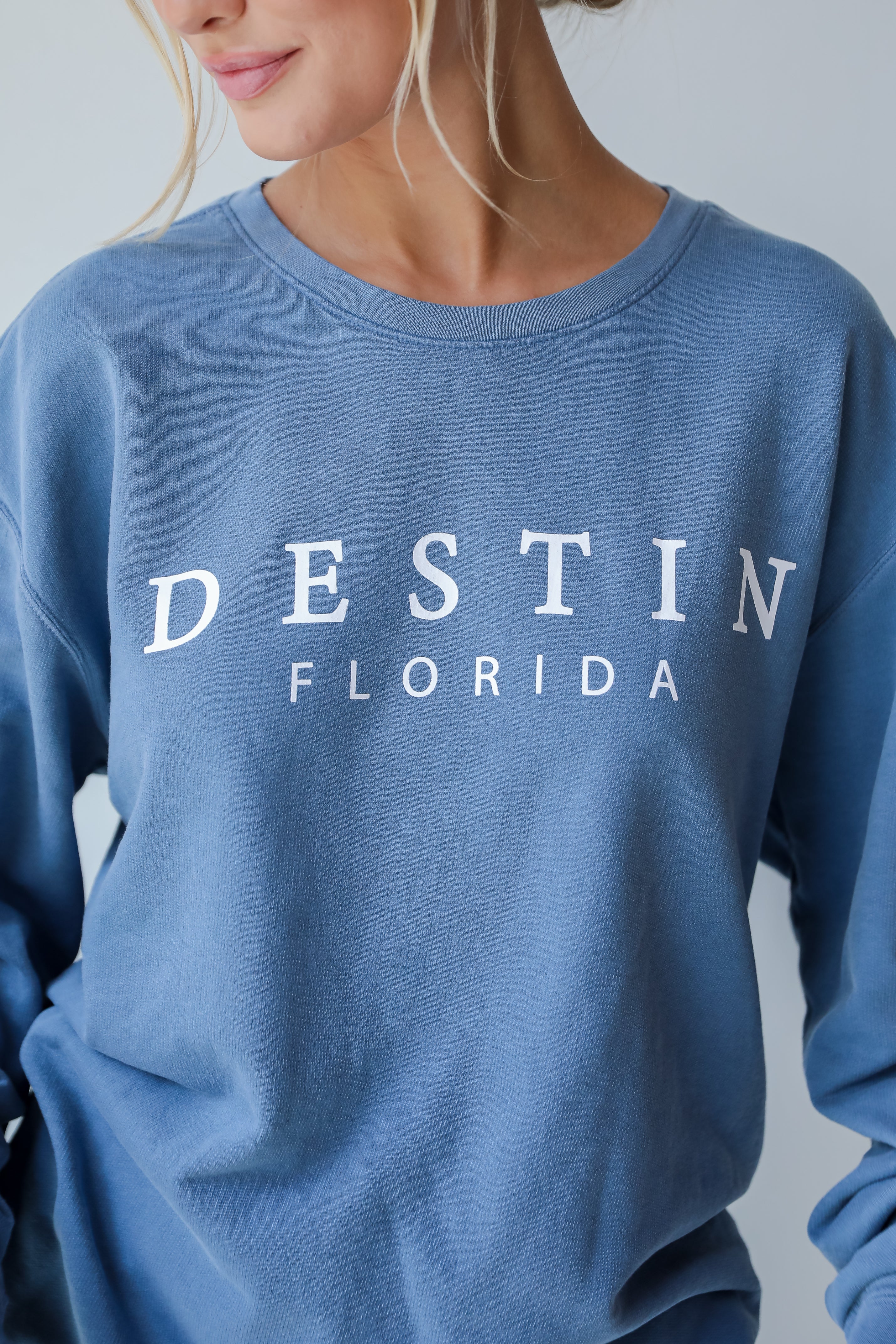 Denim Destin Florida Sweatshirt