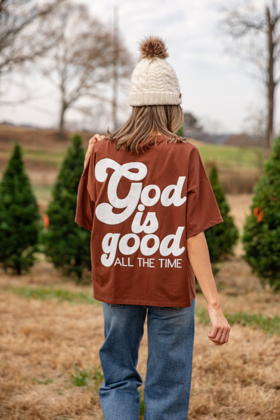 Chestnut God Is Good All The Time Tee