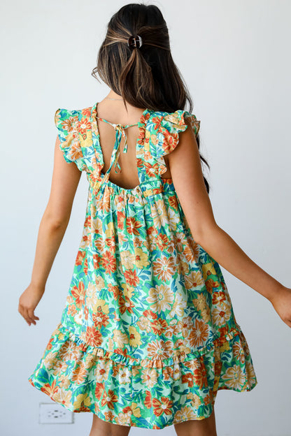 Darling Mindset Floral Mini Dress