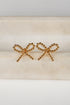 bow earrings