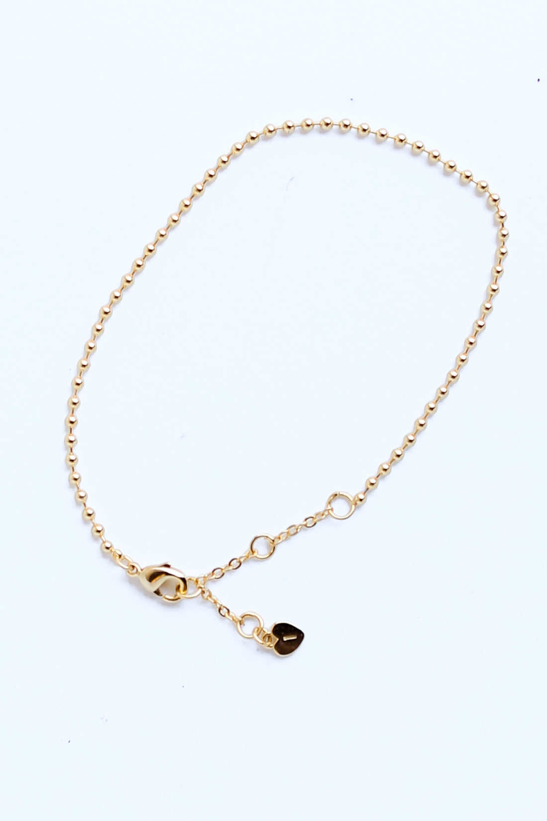 FINAL SALE - Addison Gold Ball Chain Bracelet