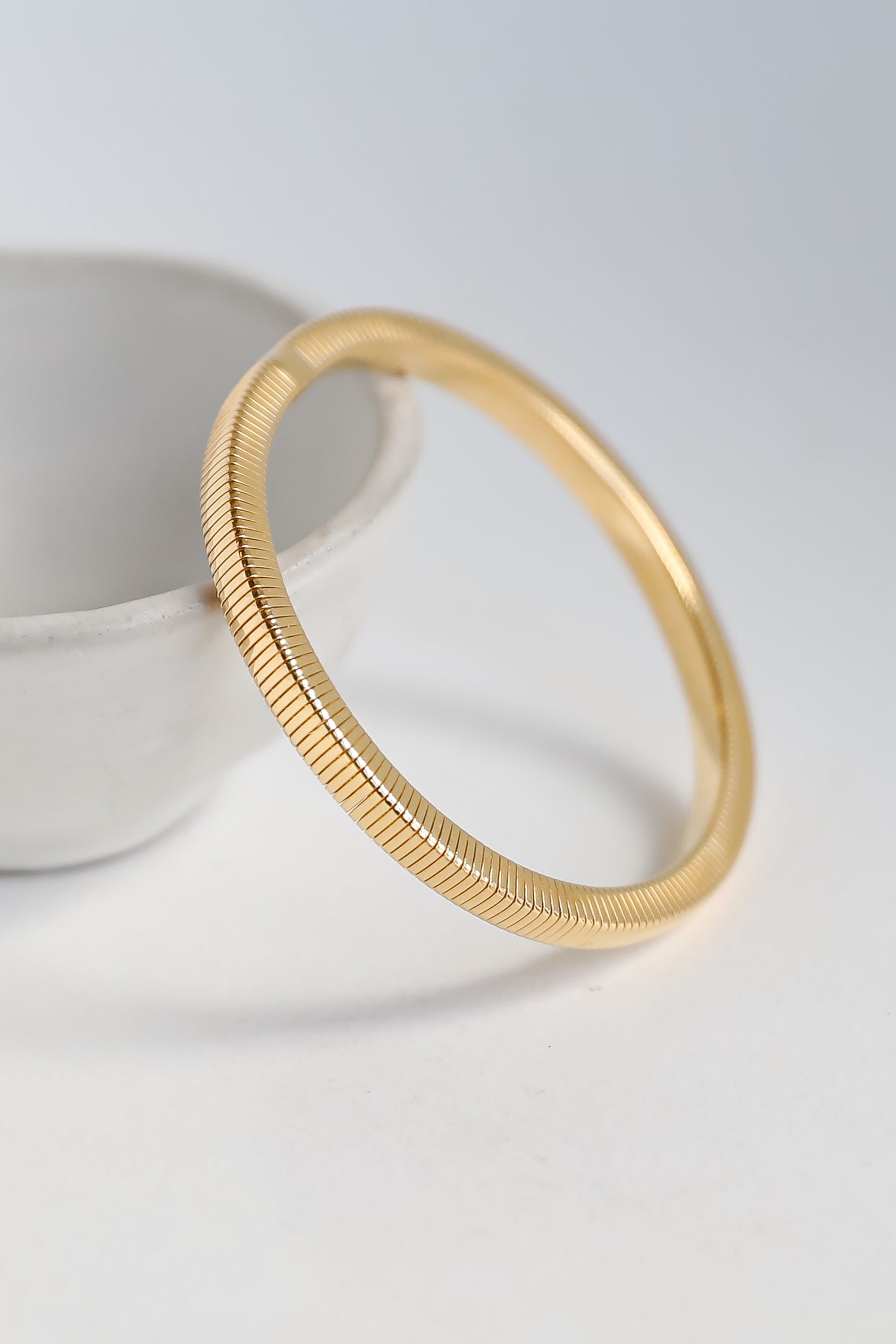 Gold Bangle Bracelet