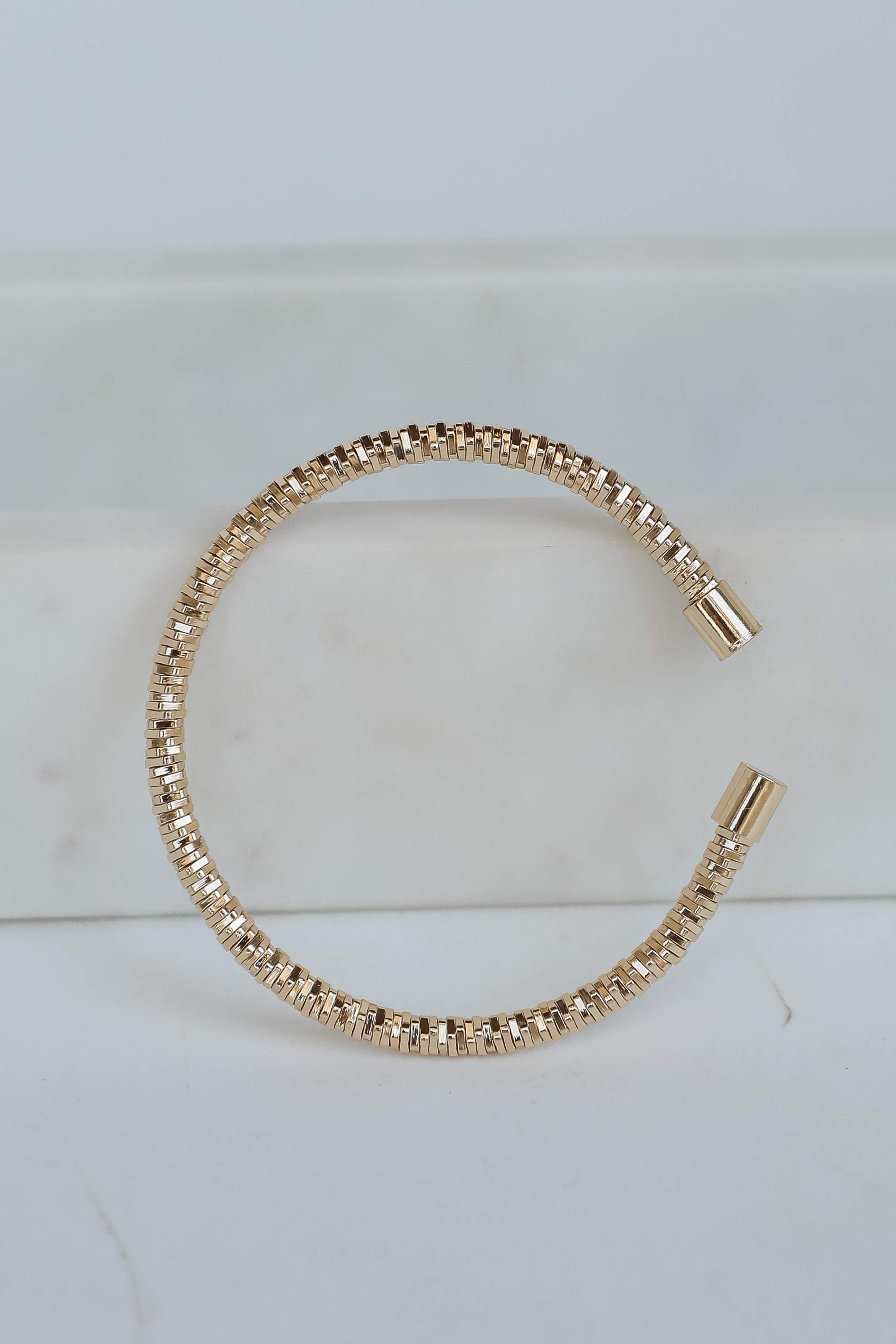 Mila Gold Cuff Bracelet