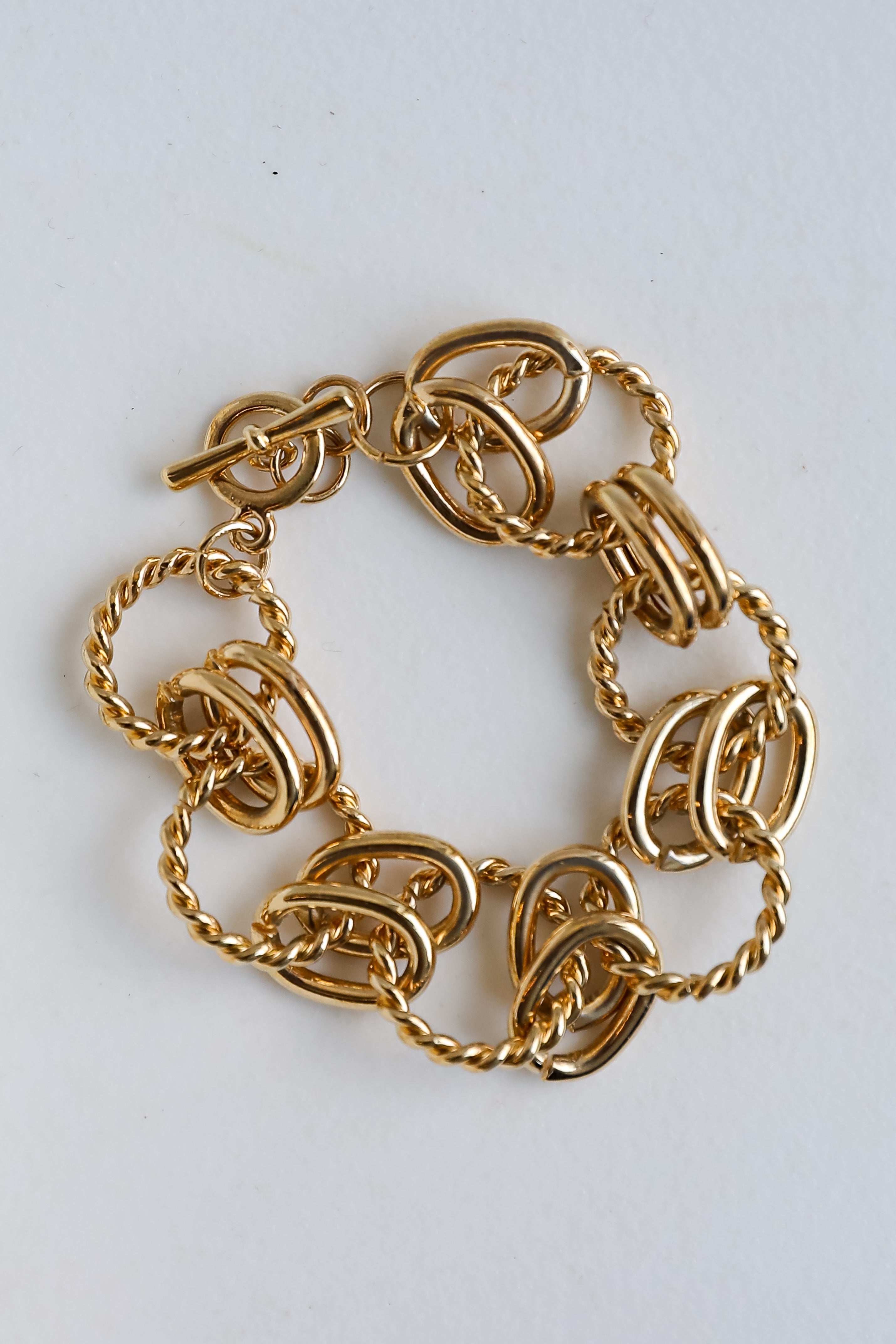 Claudia Gold Chainlink Bracelet