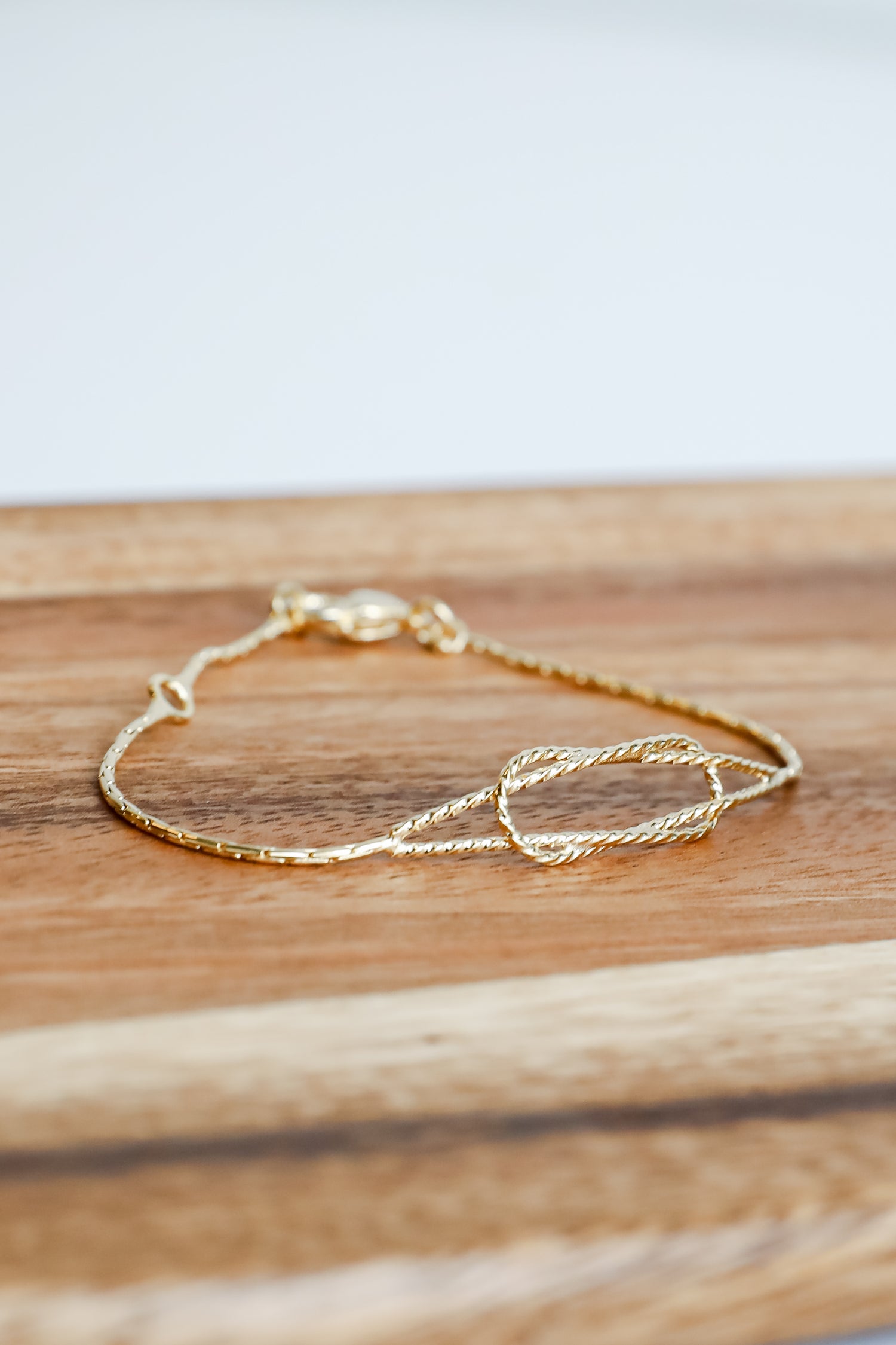 Claire Gold Chain Bracelet