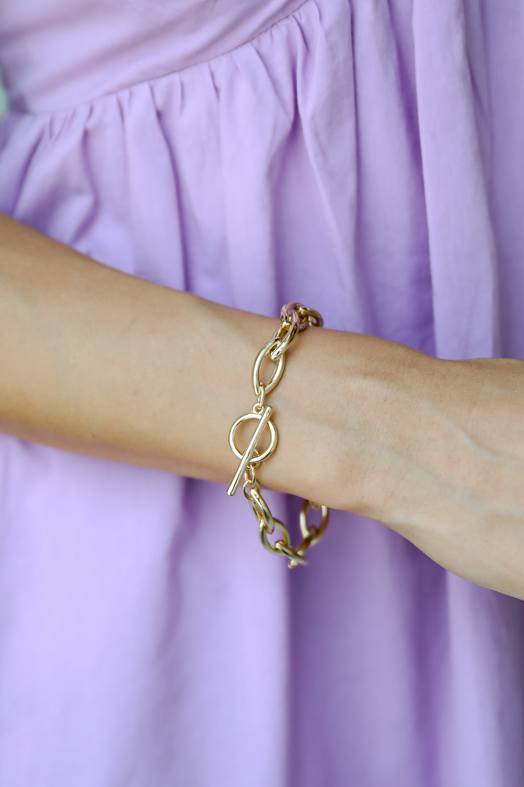 Gold Chainlink Bracelet