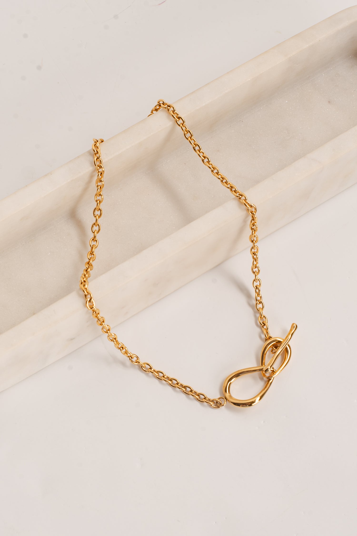 Maggie Gold Chain Necklace