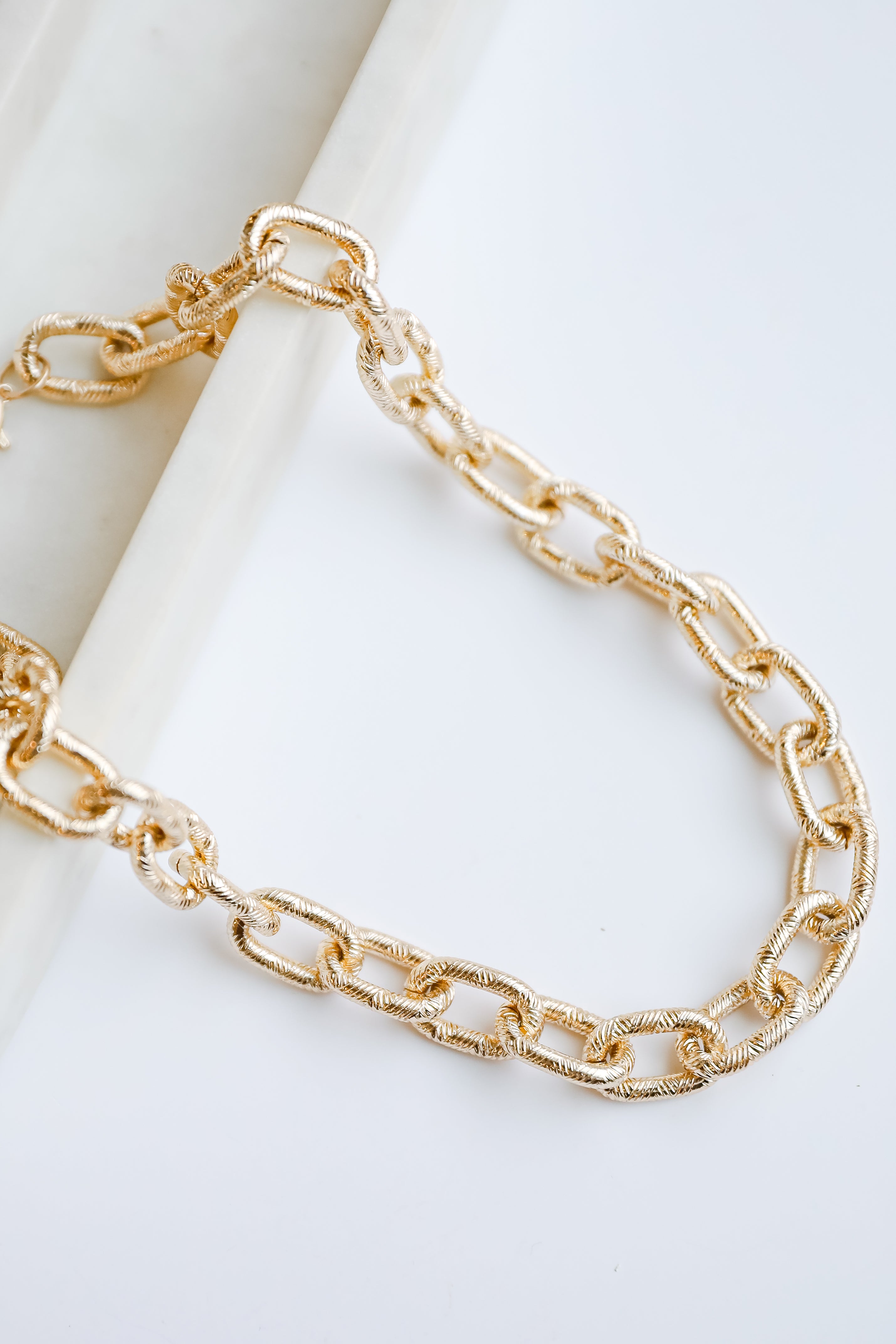 Zoey Gold Chain Necklace