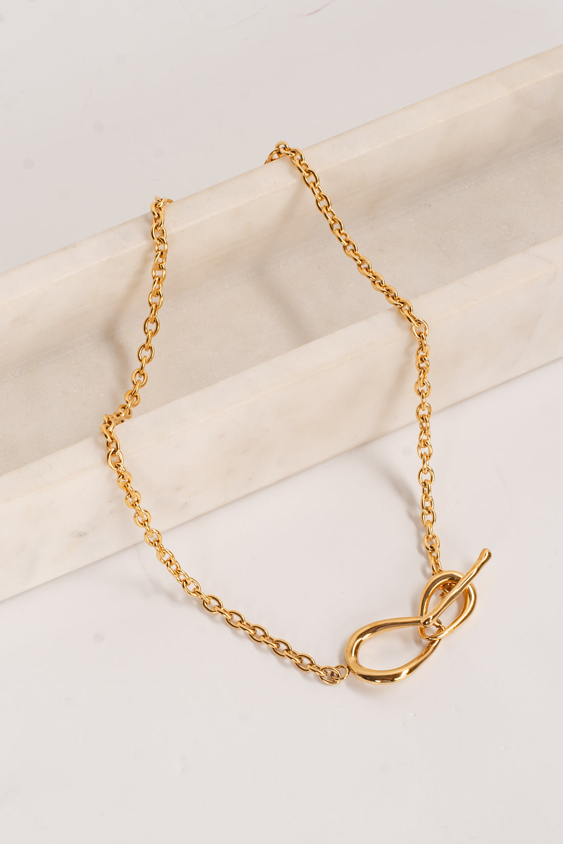 Maggie Gold Chain Necklace
