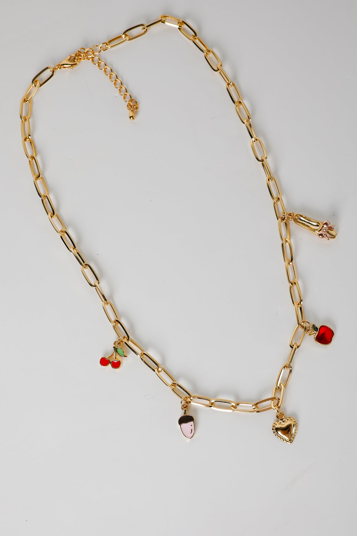 Emily Gold Charm Necklace