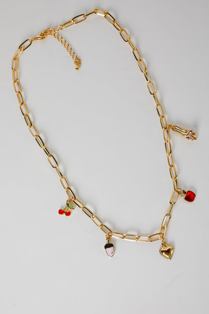 Emily Gold Charm Necklace