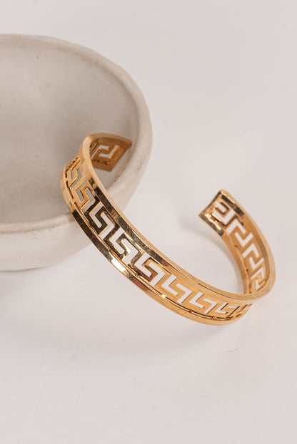 Phoebe Gold Cuff Bracelet