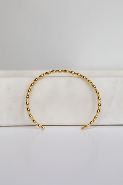 Andrea Gold Cuff Bracelet