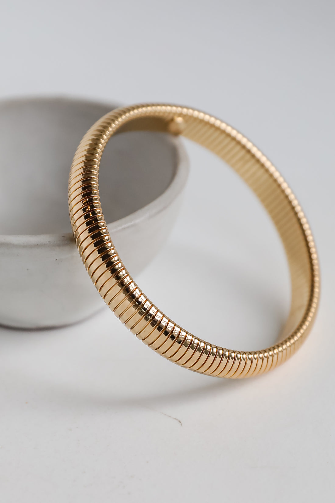 Gold Bangle Bracelet