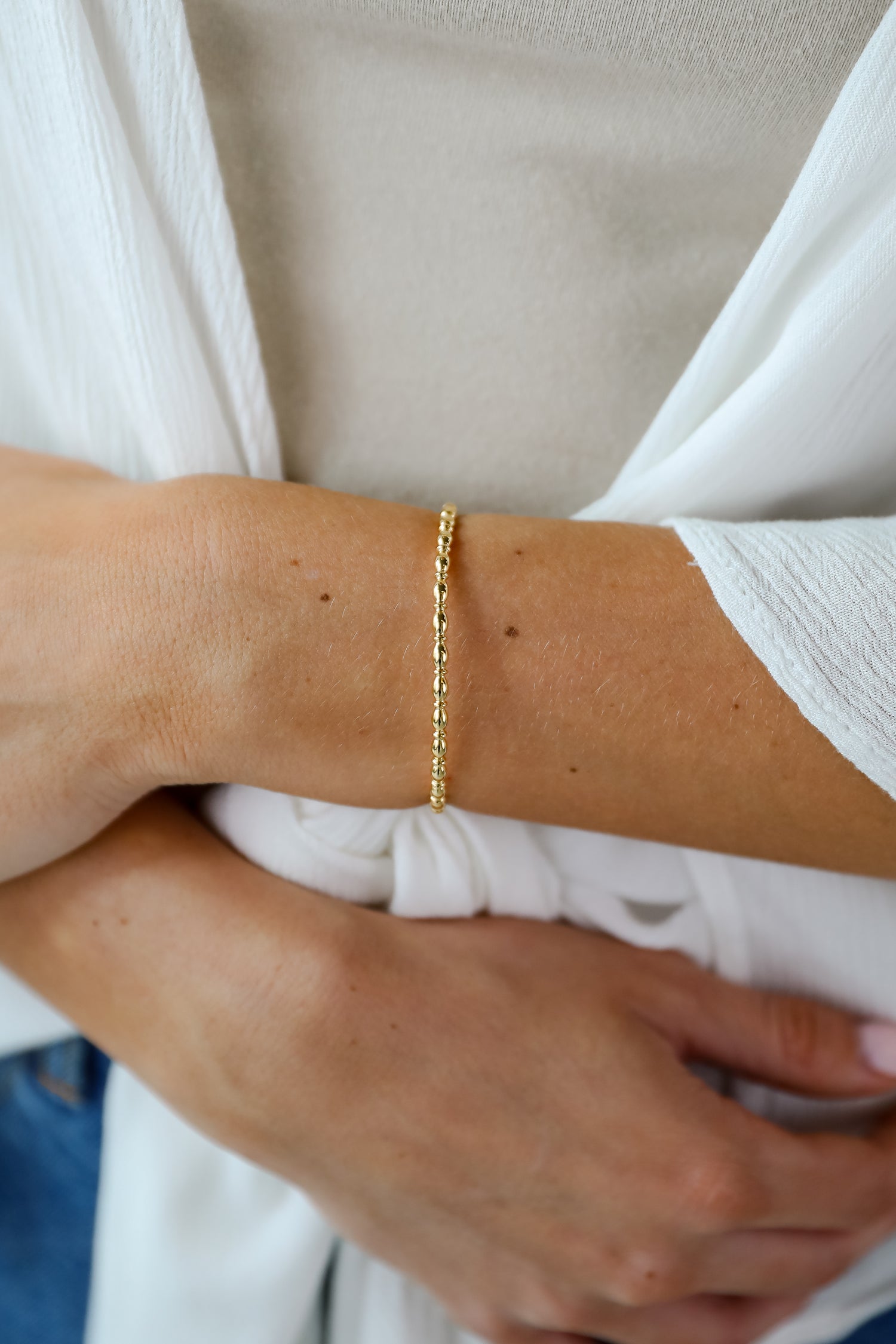 Andrea Gold Cuff Bracelet