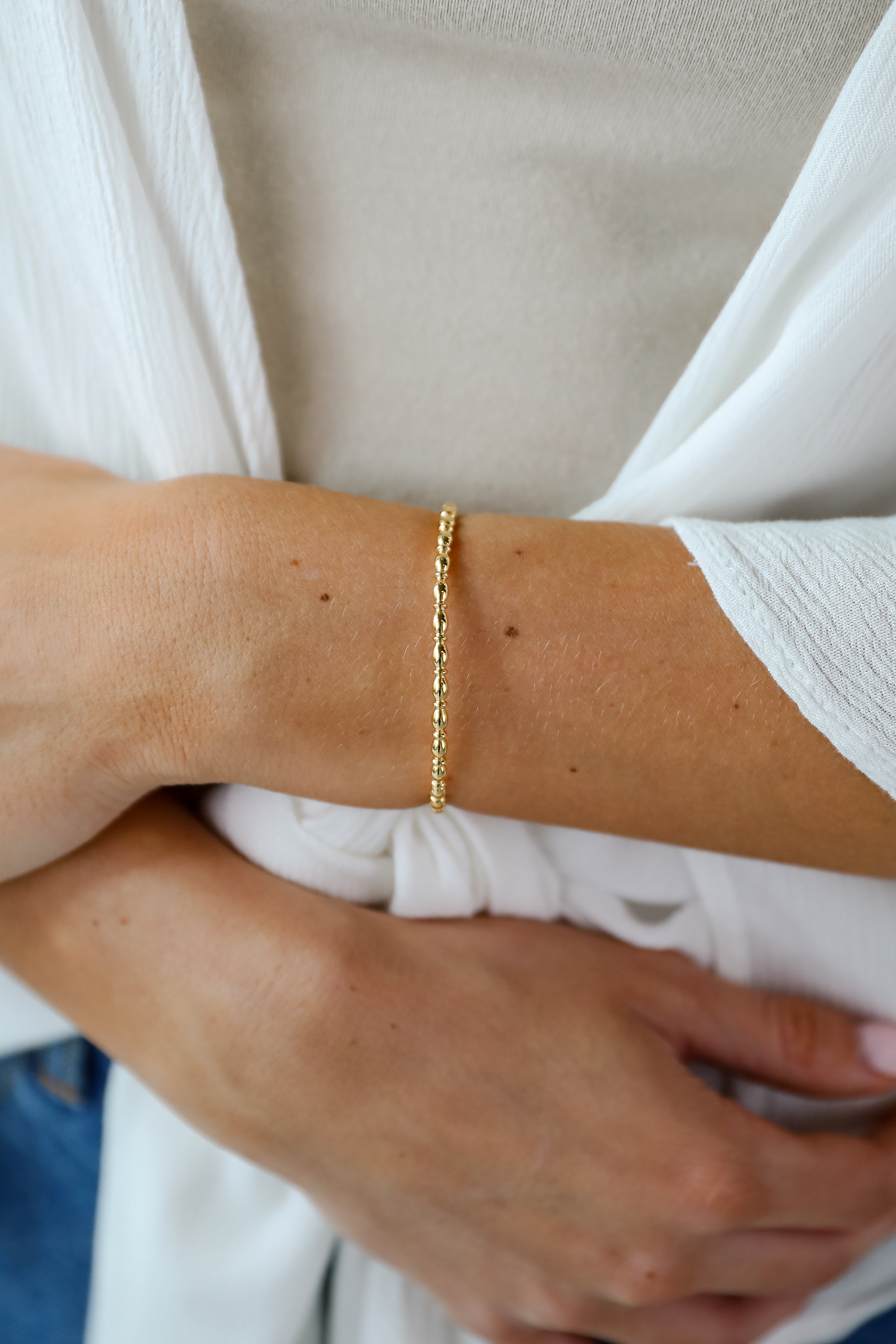 Andrea Gold Cuff Bracelet