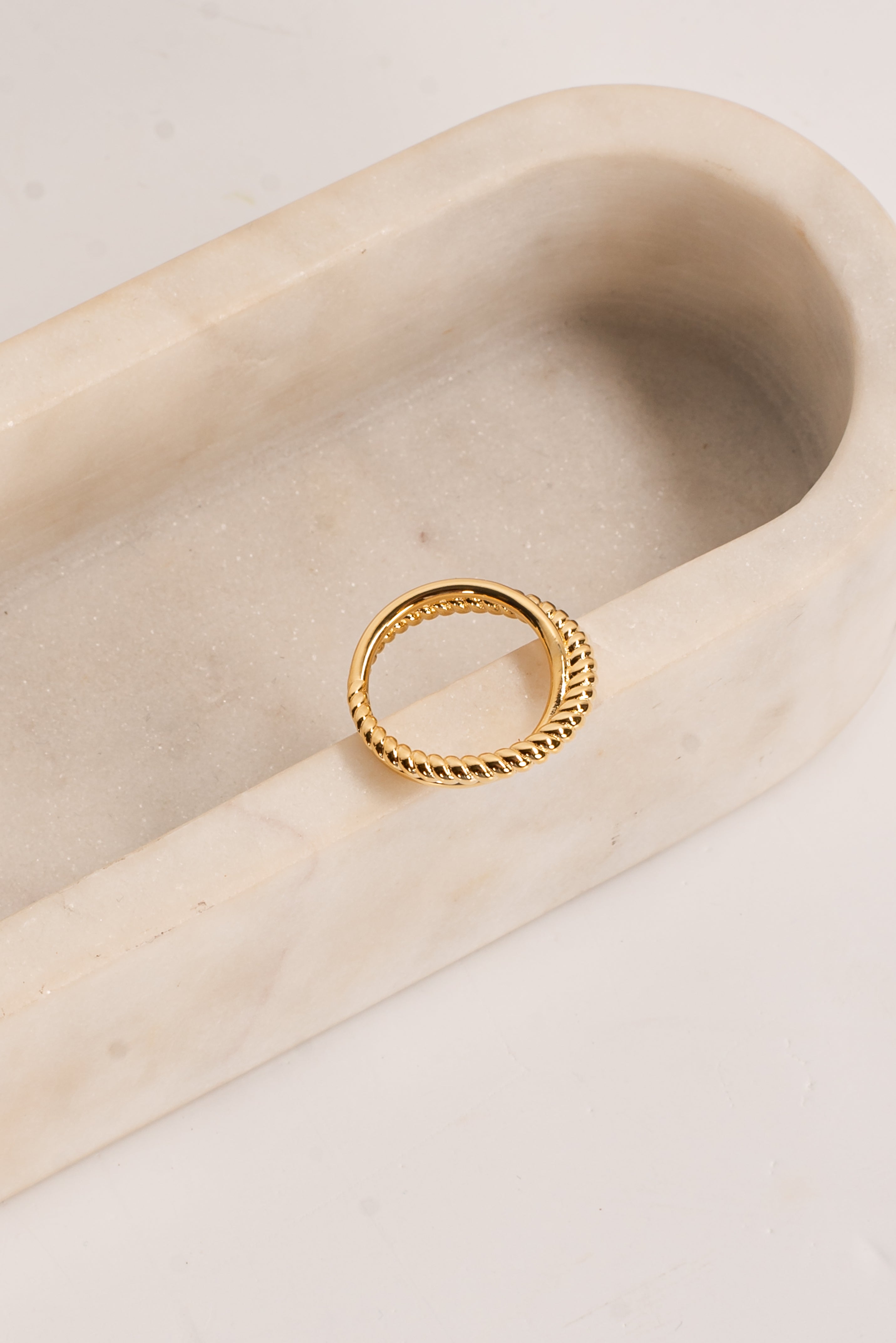 Nina Gold Double Ring