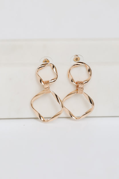 Olivia Gold Drop Earrings